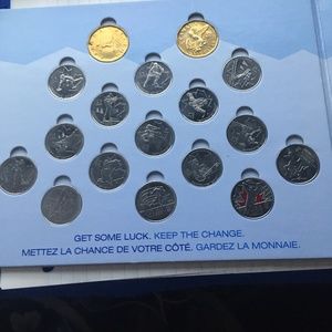 Olympic 2010 coin collection